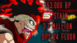 SSS+ Stain 153.000 bp 3.7 Million DPS 24 Floor - My Hero Academia The Strongest Hero