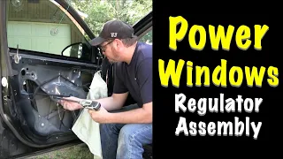 How To Fix Power Window - Regulator Assembly - 2013 Chevy Cruze