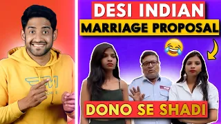 DESI INDIAN MARRIAGE PROPOSALS ROAST! 😂
