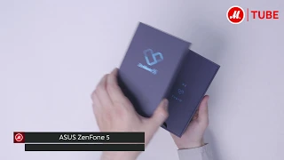 Распаковка смартфона ASUS ZenFone 5 чёрного цвета