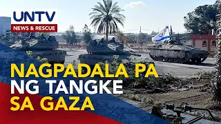 Israel, nagpadala pa ng tangke sa Northern Gaza; hinimok ni US Pres. Biden na lisanin na ang lugar