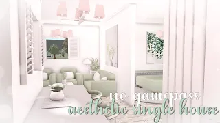 BLOXBURG: NO GAMEPASS Aesthetic Single Home 9k♡