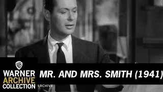 Even The Cat Won't Eat Here! | Mr. and Mrs. Smith | Warner Archive