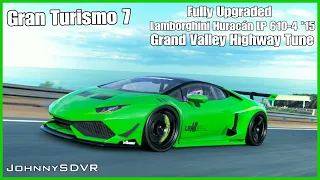 Gran Turismo 7 - Lamborghini Huracan LP 610-4 '15 - Grand Valley Track Tune - Fully Upgraded