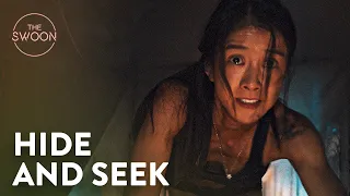 Lee Si-young crawls through vents to escape from a monster | Sweet Home Ep 4