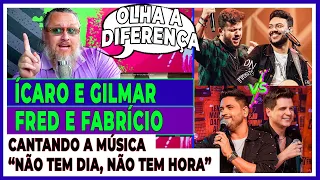 Fred & Fabrício Versus Ícaro & Gilmar "não tem dia, não tem hora" by LEANDRO VOZ