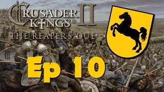 Crusader Kings II: Monks and Mystics - Theodericing Dynasty - Ep 10: Daemon Cannibal Witch