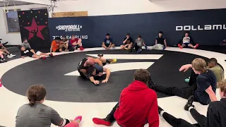 Daisy Fresh Wrestling Technique With Coach Alejandro Wajner At Pedigo Submission Fighting