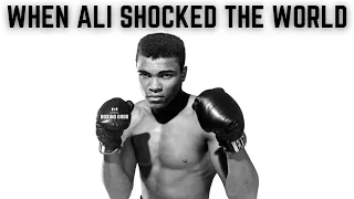 When Ali Shocked the World. #muhammadali #sonnyliston #boxinghistory