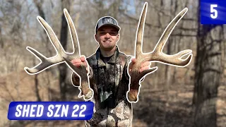 Shed Hunting 2022 Week 5 | MEGA MIDWEST SET & more