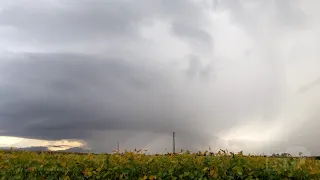 09-29-2019 San Jose, IL - Supercell Outflow Transition Timelapse