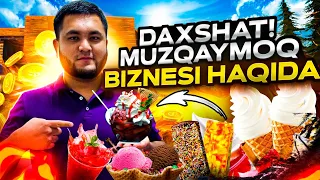 Muzqaymoq Biznesi haqida. Oyiga 10000$ sof daromad, Muzqaymoq tayyorlash, Морожное бизнес #Muzqaymoq