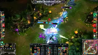 [LOL 영상] 대만프로 미스테이크 질리언의 무모한 점멸 다이브 (TPS Mistake's Zilean Reckless Flash Dive)