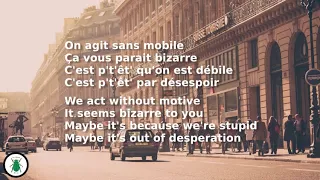 Fhin - Quand On Arrive En Ville - English Lyrics French Paroles ("When We Arrive In Town")