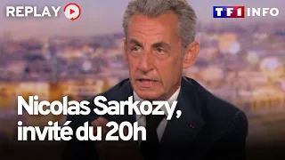 Ukraine : "La solution, c'est de discuter", affirme Nicolas Sarkozy au 20H de TF1