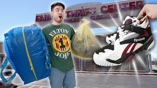 I Found A $300 T-Shirt In The Thrift Store! Crazy 90s Sneakers & Vintage Haul! Trip to the Thrift