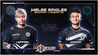 Leffen vs Jmook - Singles Bracket Losers R3 - Smash Summit 14 | Fox vs Sheik