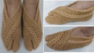 NEW AND EASY THUMB SOCKS DESIGN/ SOCKS PATTERN /  SOCKS KNITTING PATTERN