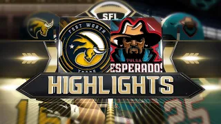 ONE FOR THE AGES! HIGHLIGHTS: SFL Season 21, Week 4 - Fort Worth @ Tulsa