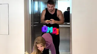 SURPRISED GUY with her SHAPE😈 FITNESS SAMKA/FITNESS TONYA PRANK HUMOR REACTION/TIKTOK VIRAL FUNNY