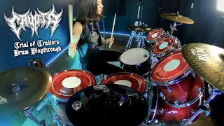 CRYPTA - Trial of Traitors (Drum Playthrough by Luana Dametto)