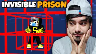 How I Escaped This INVISIBLE PRISON in Minecraft? [EPIC]