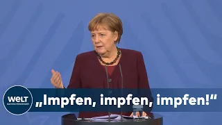 KANZLERIN MERKEL VERSPRICHT: Corona-Impfungen ab April "schneller und flexibler" | WELT Dokument