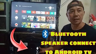 Paano e connect ang Bluetooth speaker sa smart android tv#tcl32inch