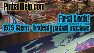 First Look - Stern Trident Pinball -  www.pinballHelp.com