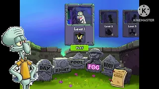 Squidward Plays: Plants vs Zombies Part 4: NIGHTMARE FUEL