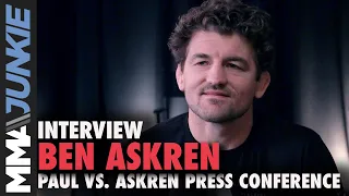 Ben Askren reacts to Jake Paul faceoff shove, previews boxing match