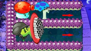 99 Gatling Pea Vs 999 Team Shroom Vs 99 Giga Gargantuar Vs Dr. Zomboss - Plants vs Zombies