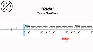 Ride - Twenty One Pilots Drum Score