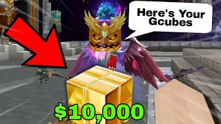 BedWars Developer gave me $10,000 Gcubes for FREE!! 🔥🤯(Blockman GO)