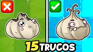 15 COSAS ASOMBROSAS, TRUCOS Y SECRETOS qué DEBES SABER Y PROBAR en PVZ 2