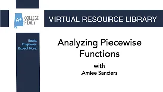 Analyzing Piecewise Functions