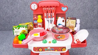 5 Minutes Satisfying with Unboxing Cute Pink Kitchen Playset Collection ASMR | Review Toys