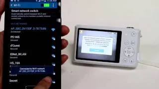 Samsung Smart Camera DV150F: Connecting the camera to your phone