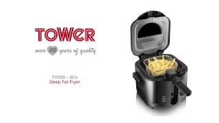 Tower - Easy Clean Deep Fat Fryer