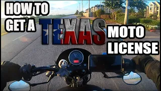 How to Get a Motorcycle License in Texas (M Endorsement)