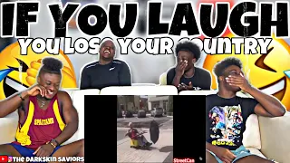 IF YOU LAUGH YOU LOSE YOUR COUNTRY REACTION! (WITH PUNISHMENT)