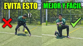 APRENDE 5 ATAJADAS BÁSICAS Y FÁCILES 🧤🥅 Que todo PORTERO de FUTBOL debe dominar (Guia básica) ⚽️