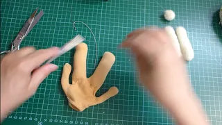 How to make small  doll, pocket doll