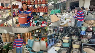 ये तो Banjara Market से भी सस्ता निकला😲| Best Wholesale Ceramic Crockery & Pottery Near Delhi | IMS