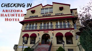 Staying the Night at the Haunted Jerome Grand Hotel - Famous Ghost Town in Arizona!