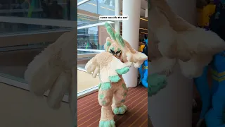 the most memorable moment of anthrocon #furryfandom #furry #anthrocon #fursuiter