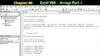 Excel VBA Arrays - Master arrays in VBA | Use arrays instead of ranges in Excel VBA