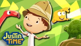 Justin Time 6 FULL EPISODES! 🦁 Justin's Jungle Adventures!