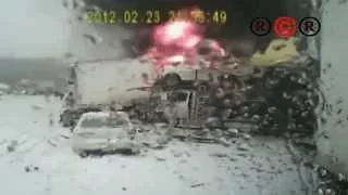 Аварии Грузовиков 2015   Truck accident in 2015   LKW Unfall im Jahr 2015 vzames #124