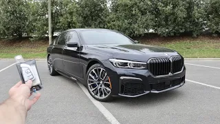 2022 BMW 740i: Start Up, Test Drive, Walkaround, POV and Review